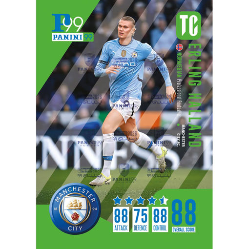 کارت ارلینگ هالند پنینی 99 سری بیسیک 2026