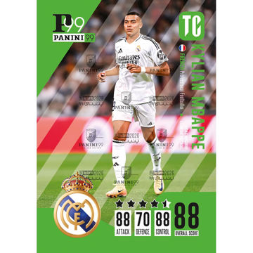 تصویر  کارت کیلیان امباپه پنینی 99 سری بیسیک 2026