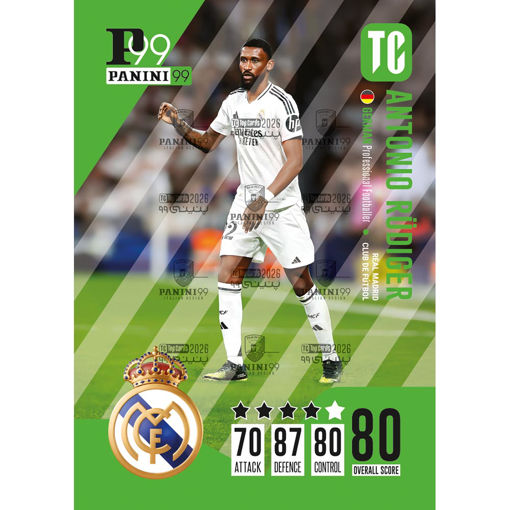 کارت آنتونیو رودیگر پنینی 99 سری بیسیک 2026