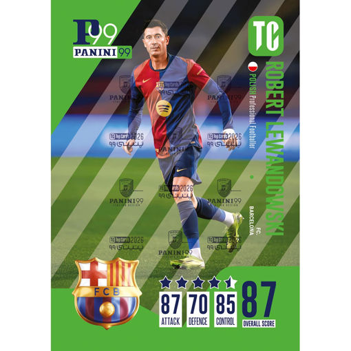 کارت روبرت لواندوفسکی پنینی 99 سری بیسیک 2026