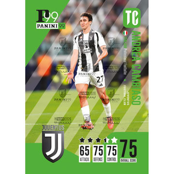 تصویر  کارت آندریا کامبیاسو پنینی 99 سری بیسیک 2026