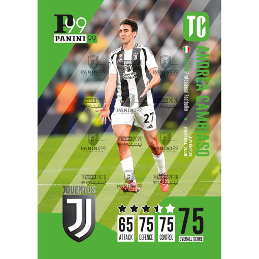 کارت آندریا کامبیاسو پنینی 99 سری بیسیک 2026