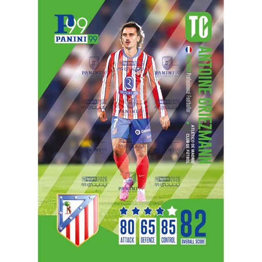 کارت آنتوان گریزمن پنینی 99 سری بیسیک 2026