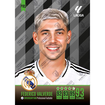 تصویر  کارت  فدریکو والورده پنینی 99 سری پرو پرتره 2026