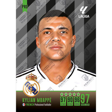 تصویر  کارت کیلیان امباپه پنینی 99 سری پرو پرتره 2026